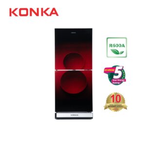 KONKA Refrigerator-KRT 165GB Red Circle-2 Door Upper Freezer (165 Ltr)