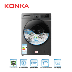 KONKA Washing Machine KG80-12B13 (8.0 KG) Front Loading Inverter